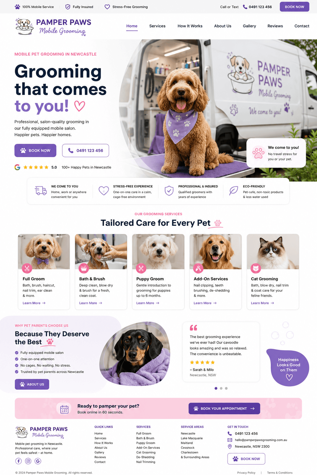 Pamper Paws Mobile Grooming