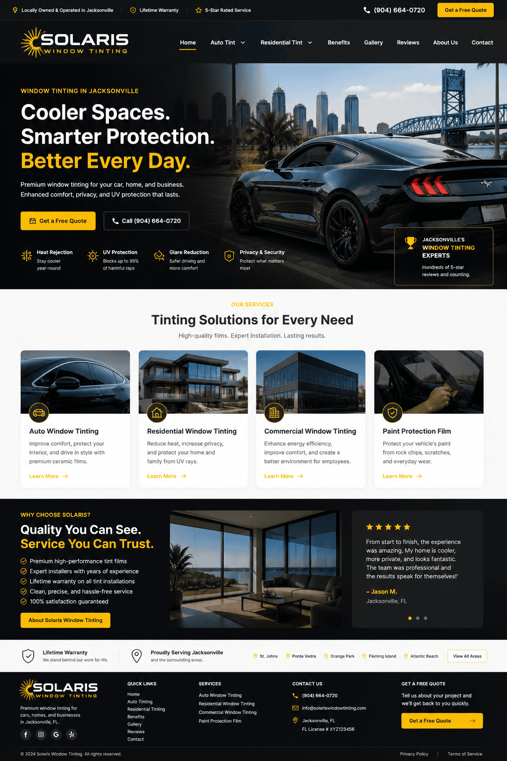 Solaris Window Tinting